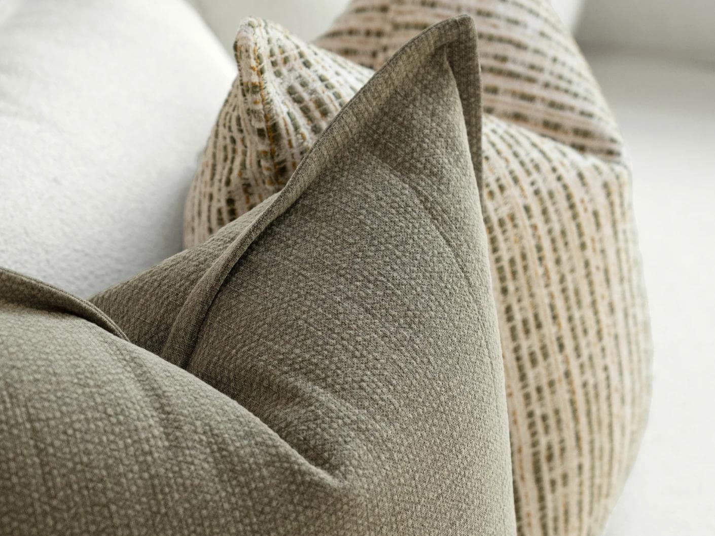 Diksha Bundle cushion, shown in a product close-up left view as image 7
