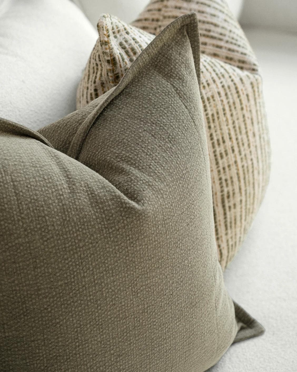 Diksha Bundle cushion, shown in a product close-up left view as image 7