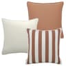 Donya Bundle outdoor bundles in ivory and rust, shown in a product as image 1
