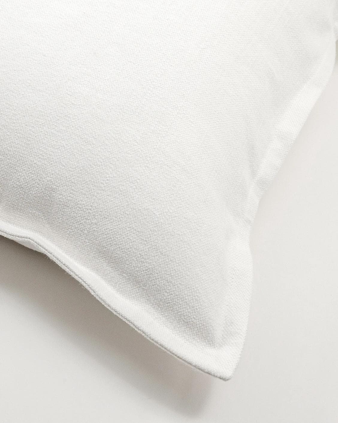 Dorothy Bianca cushion in white, shown in a product top view as image 7