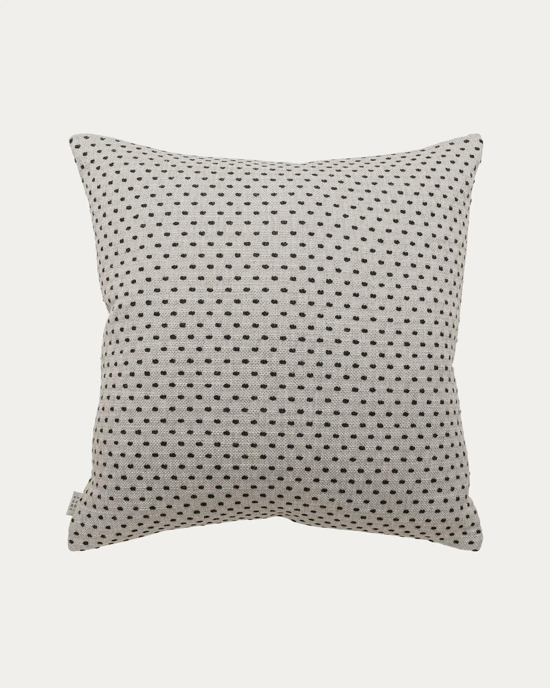 Dotty Steele cushion in grey, shown in a product front view as image 1