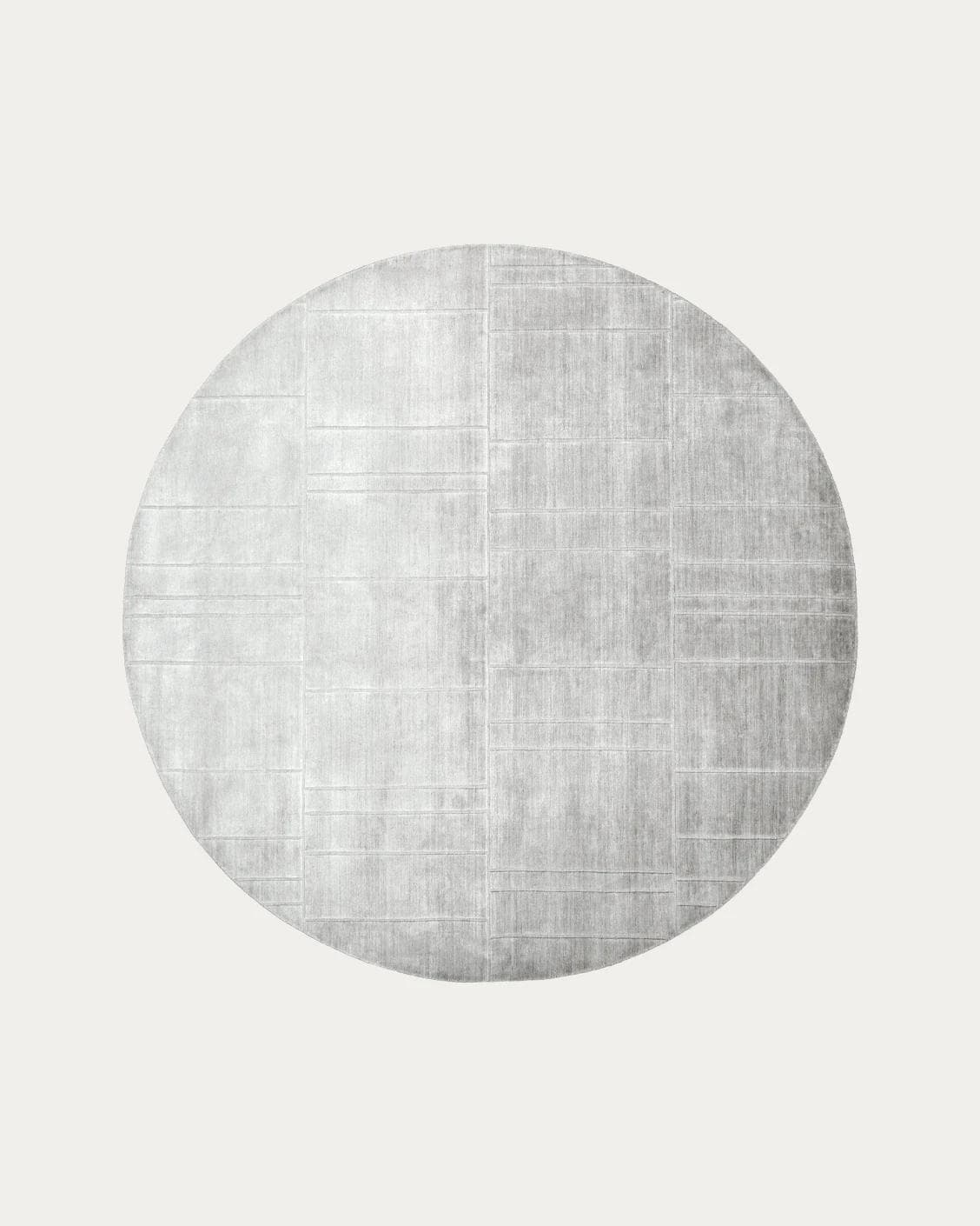 Elliot Ashton carpets in grey and silver, shown in a product top view as image 1