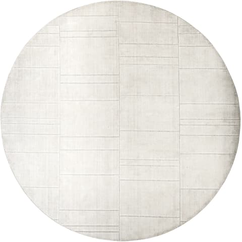 Elliot Bianca carpets in white and pearl, shown in a product top view as image 1
