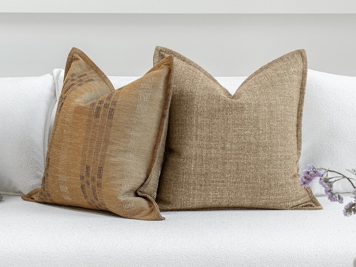 Ellora Bundle cushion, shown in a lifestyle front view as image 5