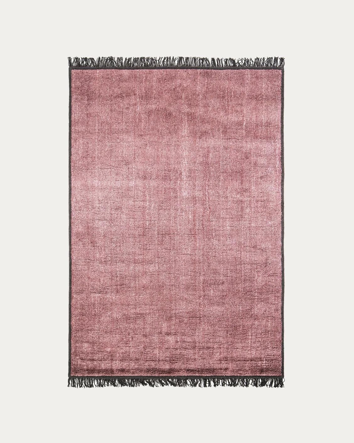 Elyse Rosso carpets in pink, shown in a product top view as image 1