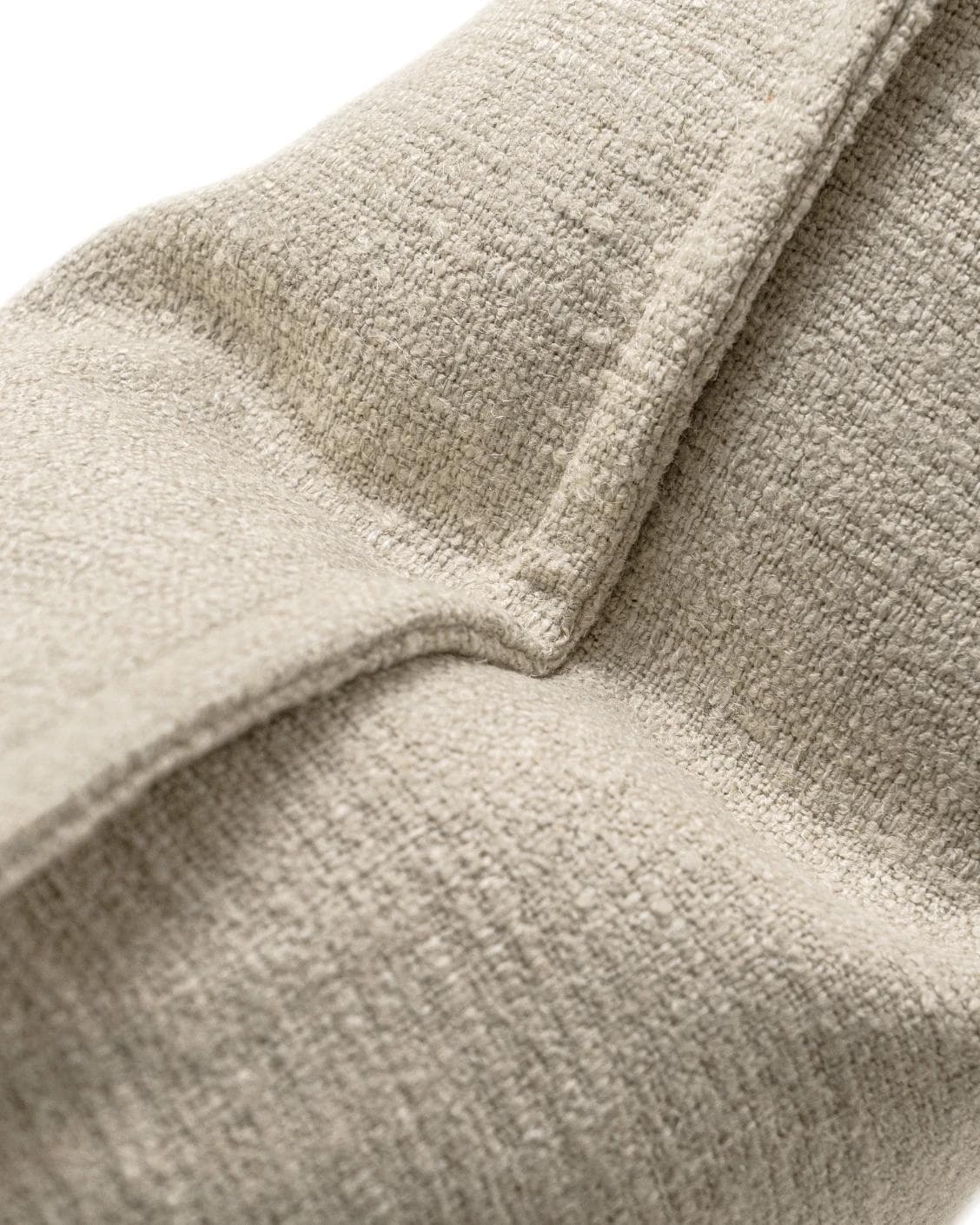 Emmett Alba cushion in beige, shown in a product close-up as image 7