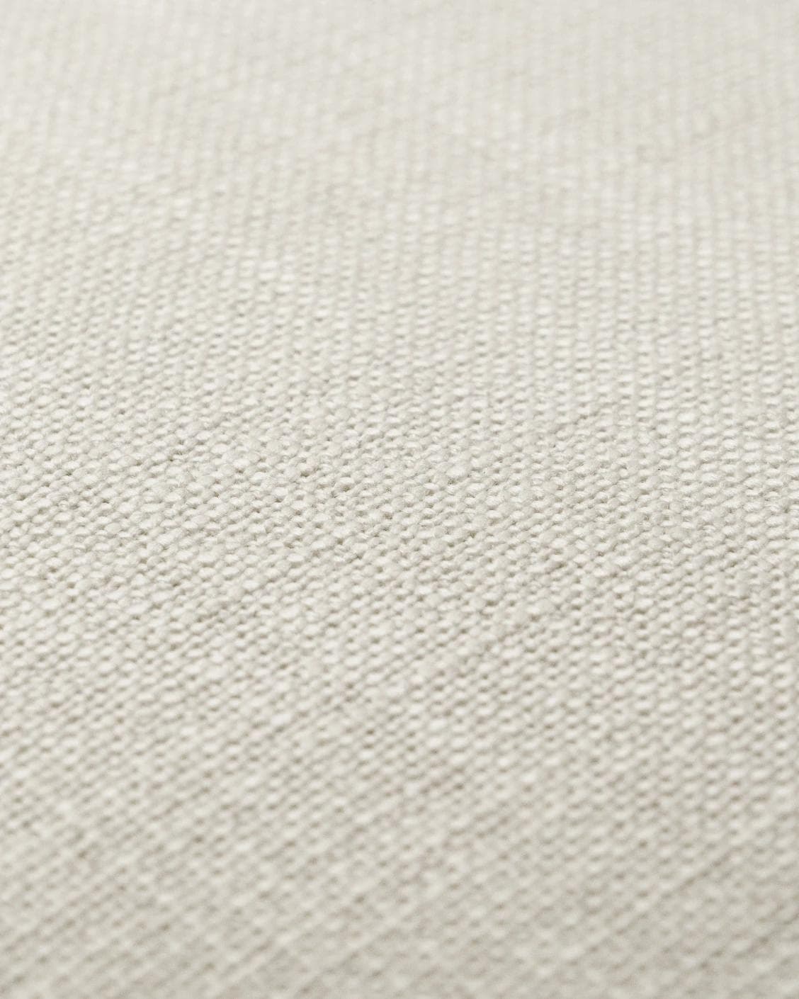 Emmett Jasmine cushion in white, shown in a product close-up as image 6