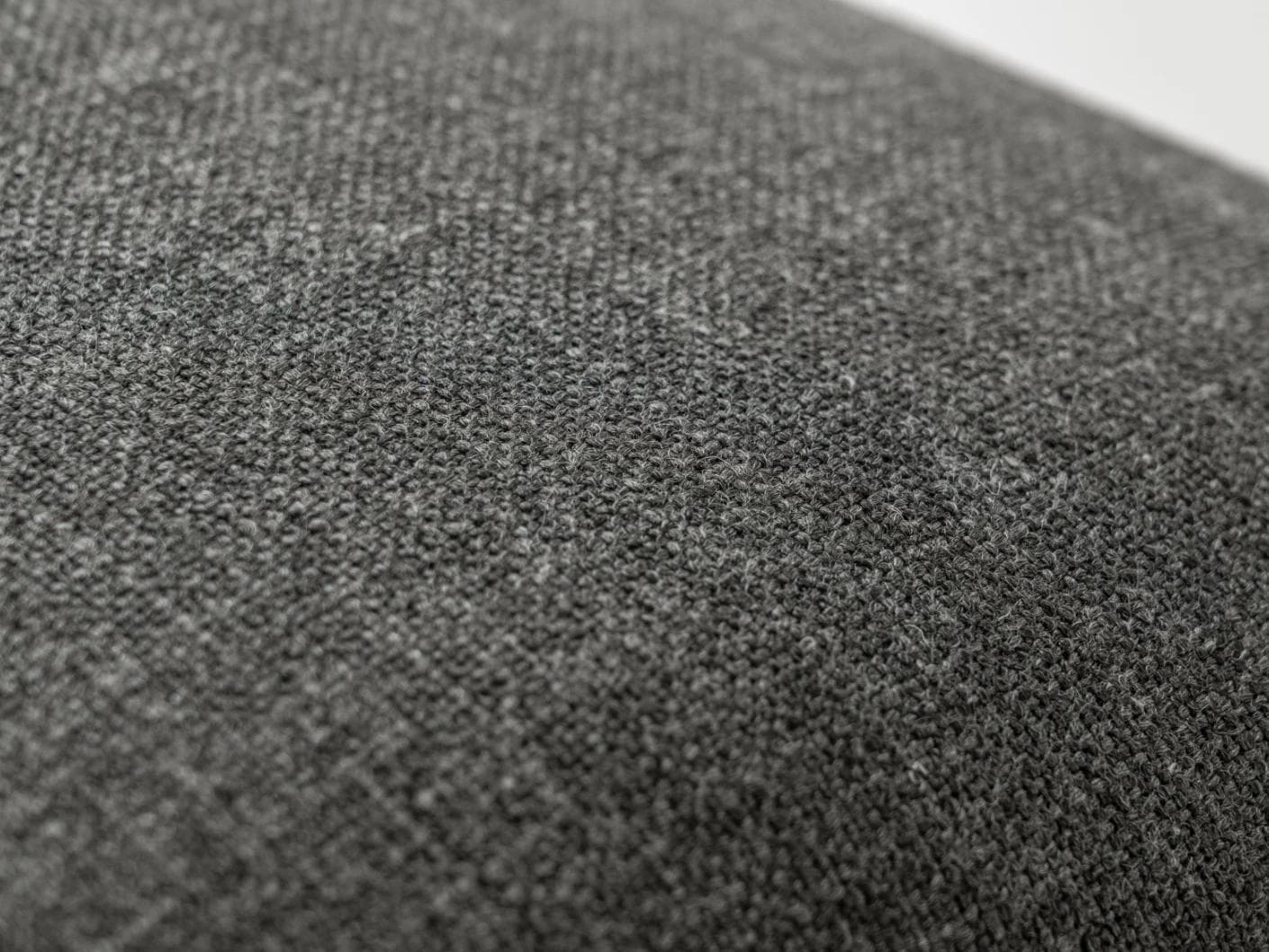 Emmett Nyx cushion in grey, shown in a product close-up as image 6