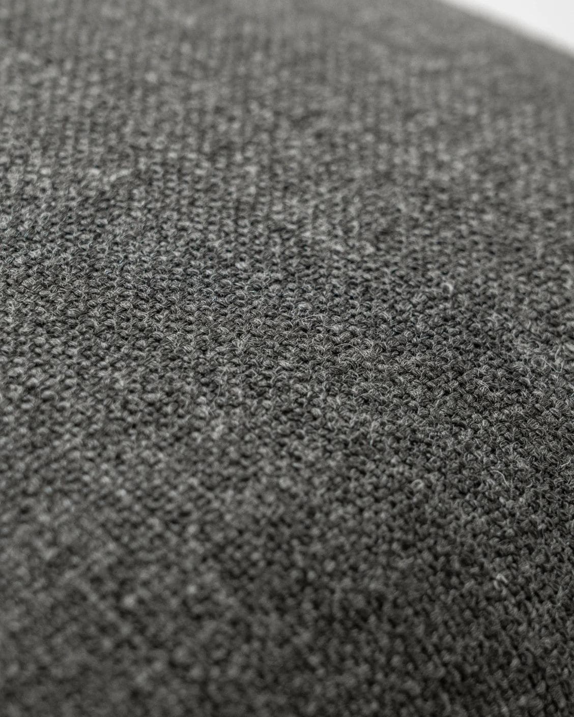 Emmett Nyx cushion in grey, shown in a product close-up as image 6
