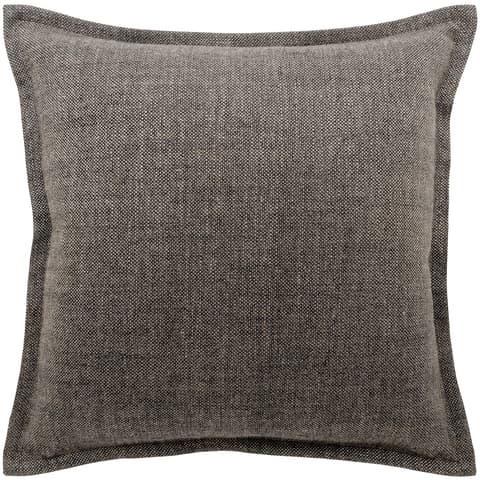 Emmett Pepper cushion in charcoal, shown in a product front view as image 1