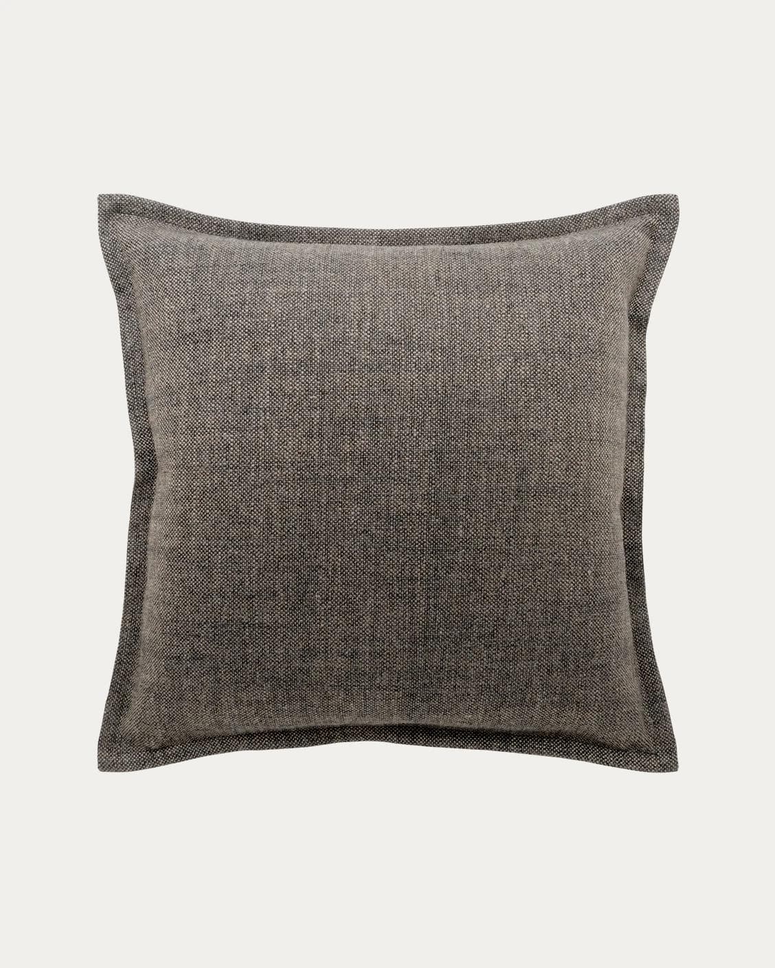Emmett Pepper cushion in charcoal, shown in a product front view as image 1