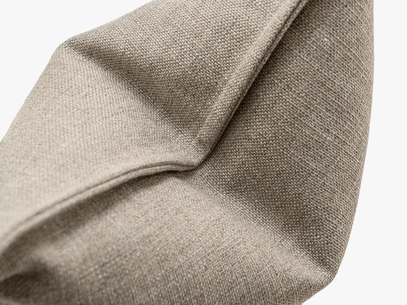 Emmett Quell cushion in taupe and grey, shown in a product close-up as image 7
