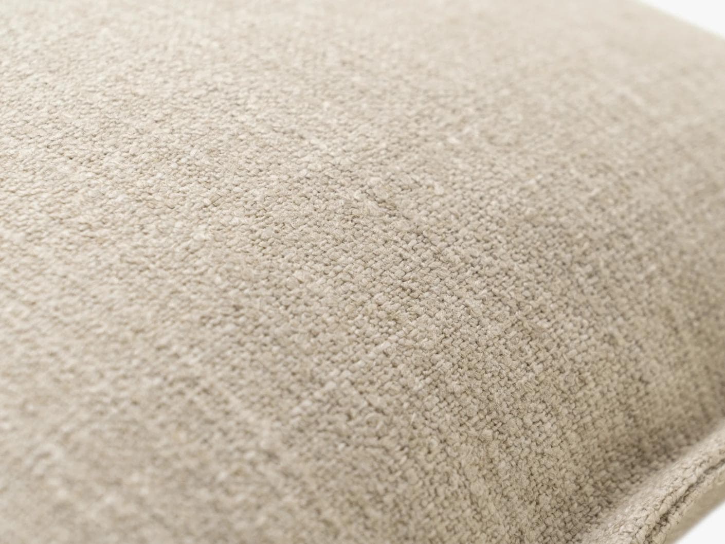Emmett Shale cushion in beige, shown in a product close-up as image 2