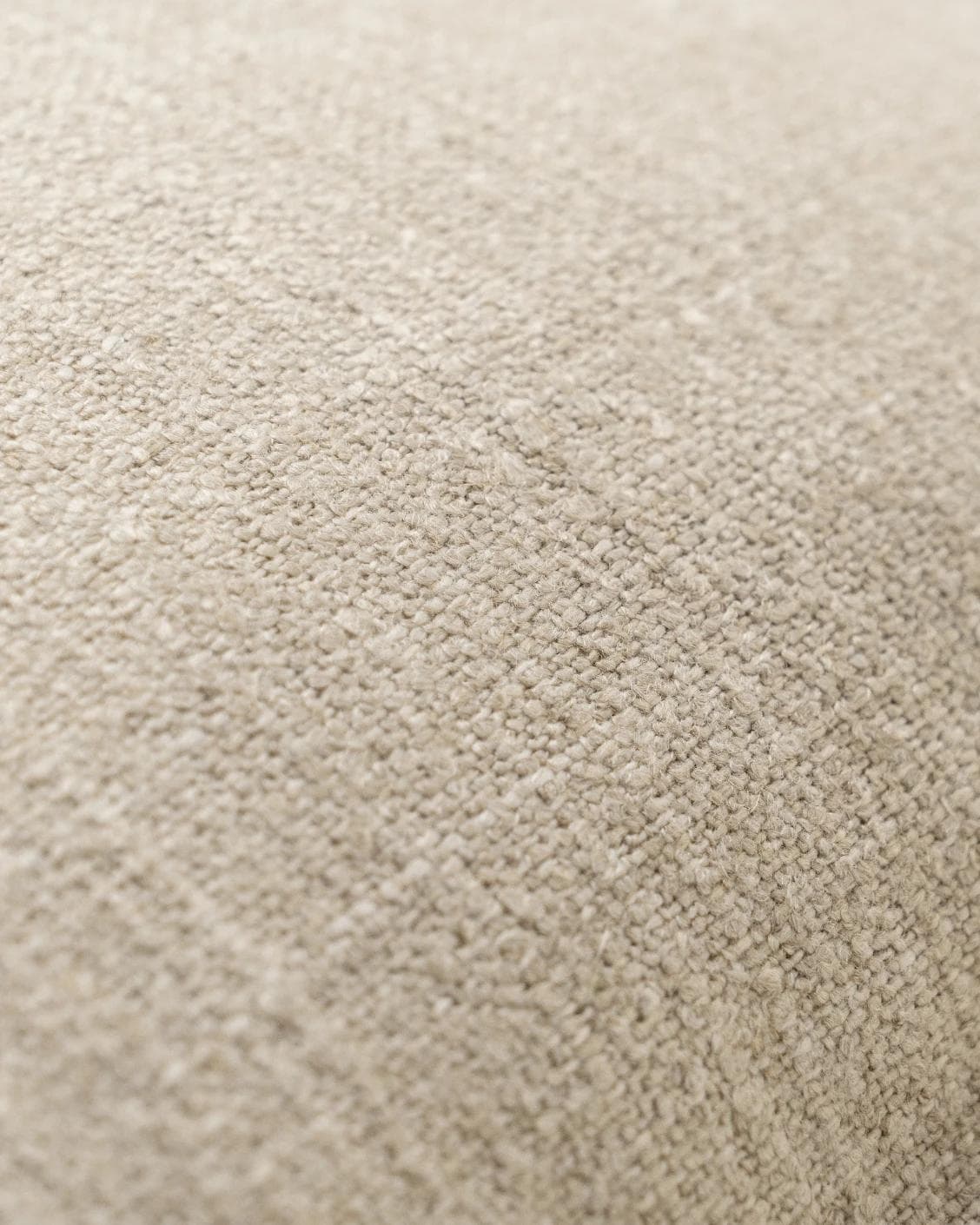 Emmett Shale cushion in beige, shown in a product close-up as image 2