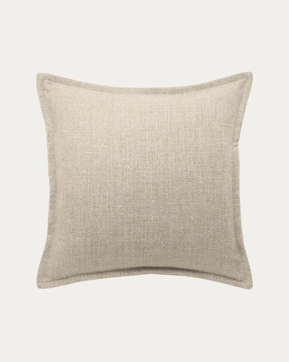 Emmett Shale cushion in beige, shown in a product front view as image 1