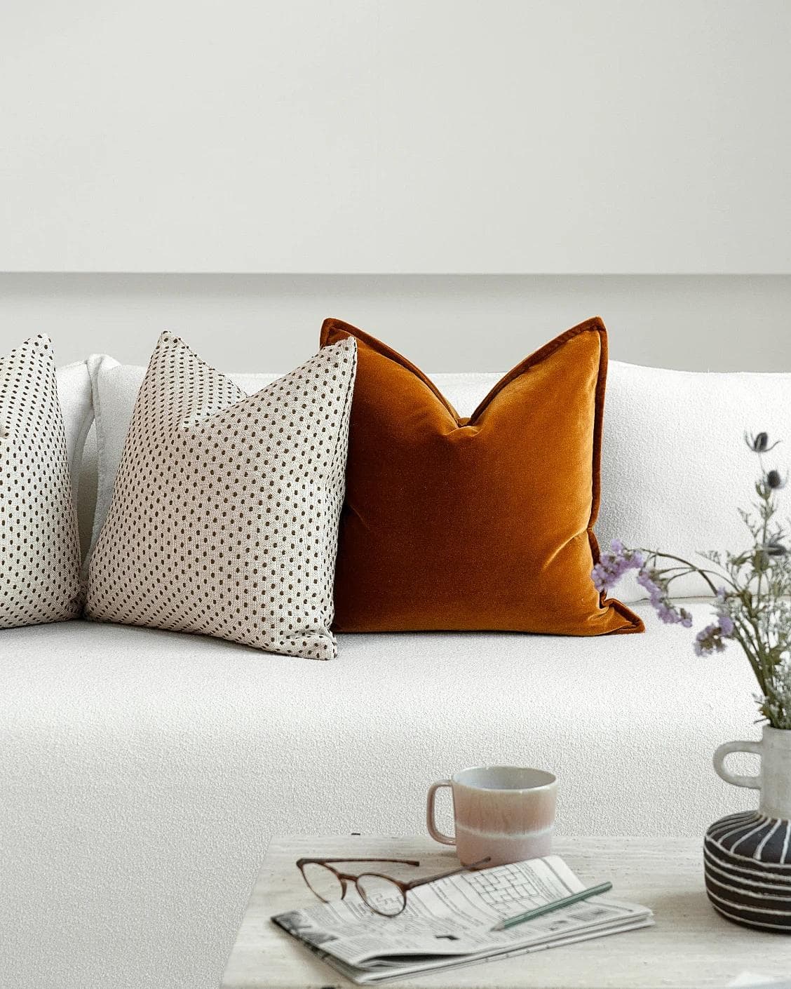 Esperanza Bundle cushion, shown in a lifestyle front view as image 5