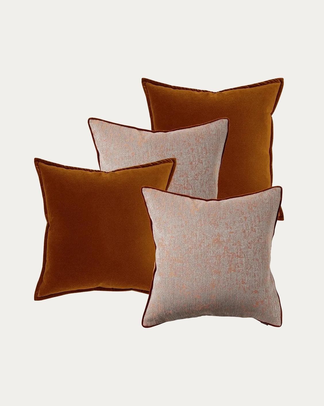 Evander Bundle bundle - indoor in rust, red and orange, shown in a product front view as image 1