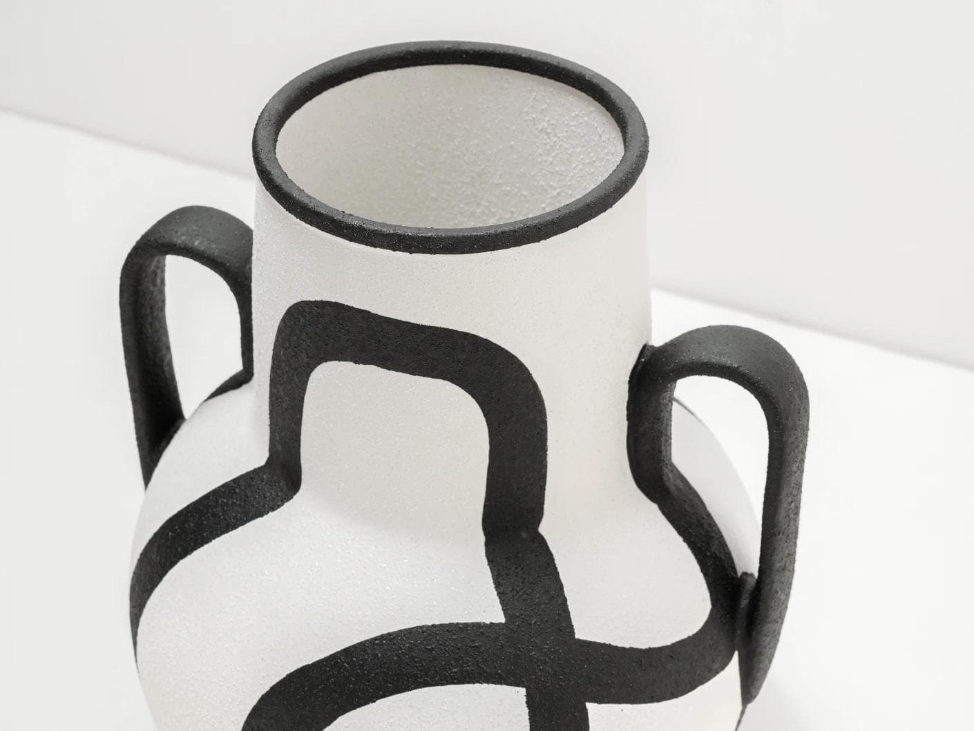 Evelina Arneson vases in black and white, shown in a product right view as image 13