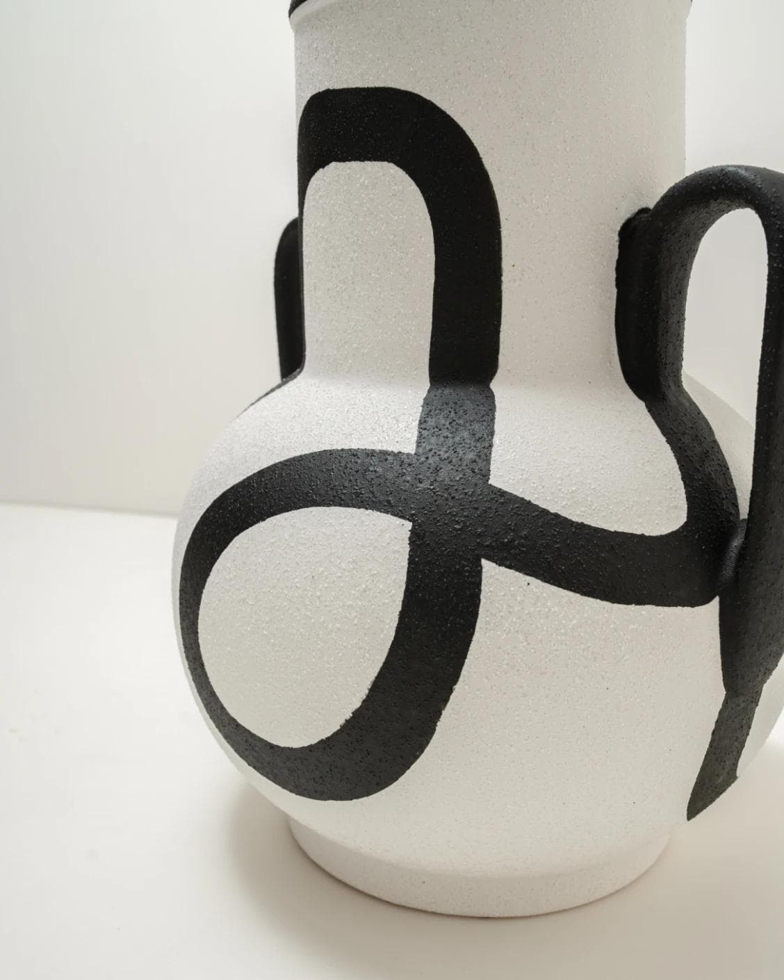 Evelina Arneson vases in black and white, shown in a product right view as image 14