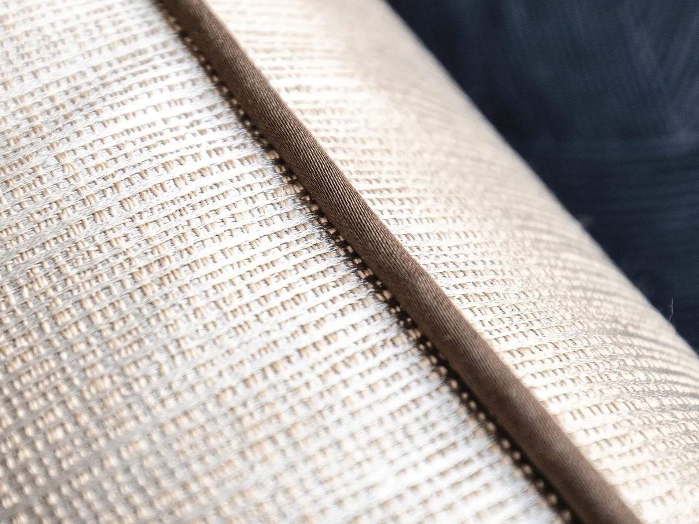 Faaris Laurent cushion in brown and beige, shown in a product close-up as image 6