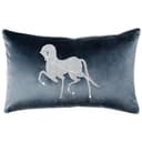 Faaris Matisse single - indoor in blue and silver, shown in a product front view as image 1