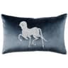 Faaris Matisse single - indoor in blue and silver, shown in a product front view as image 1