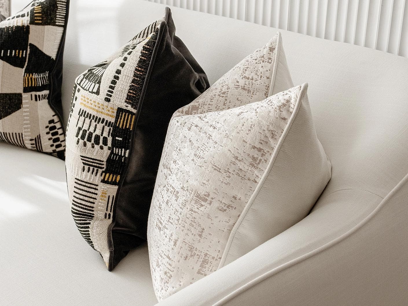 Fabron Bundle cushion, shown in a product right view as image 7