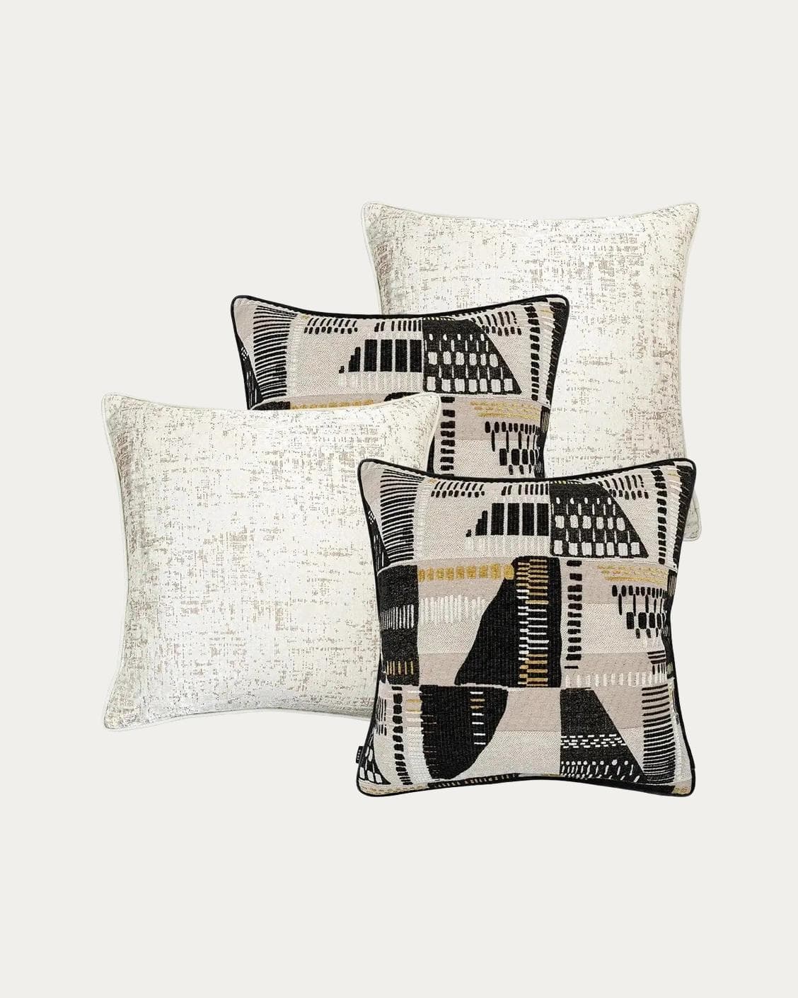 Fabron Bundle bundle - indoor in white, black and beige, shown in a product front view as image 1