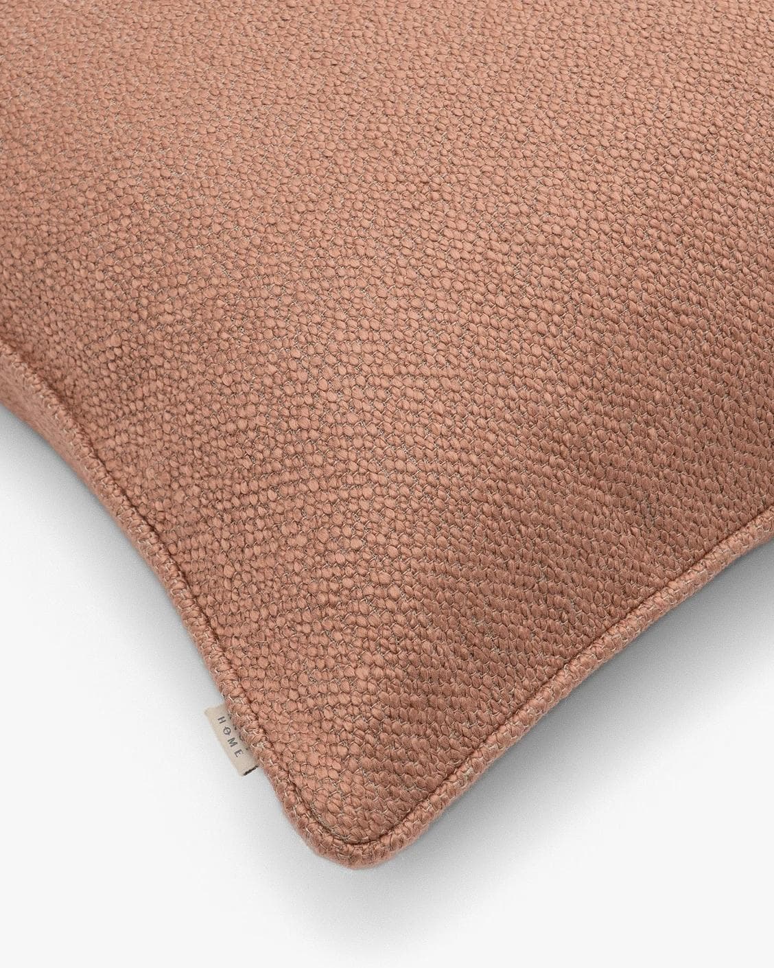 Fae Blush cushion in pink, shown in a product top view as image 9