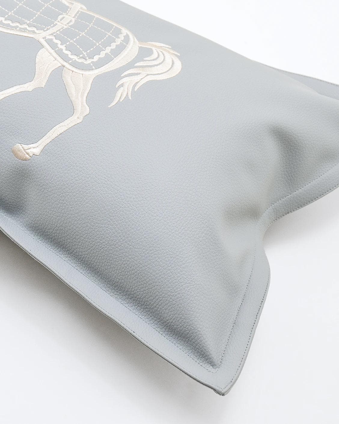 Filip Matisse cushion in blue and white, shown in a product top view as image 8