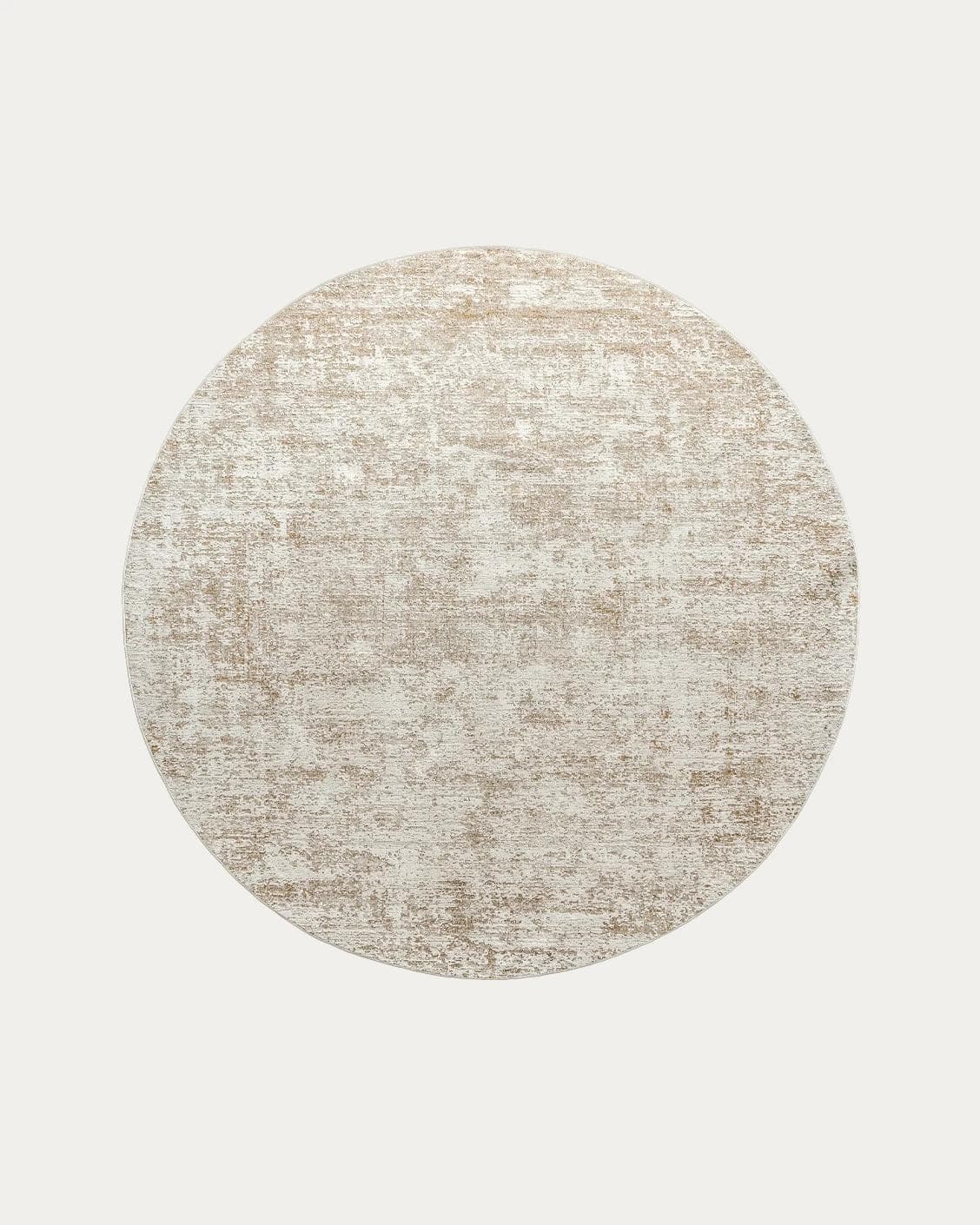 Finley Rust carpets in beige, shown in a product top view as image 1