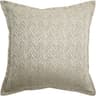 Fleur Bianca cushion in beige, shown in a product front view as image 1