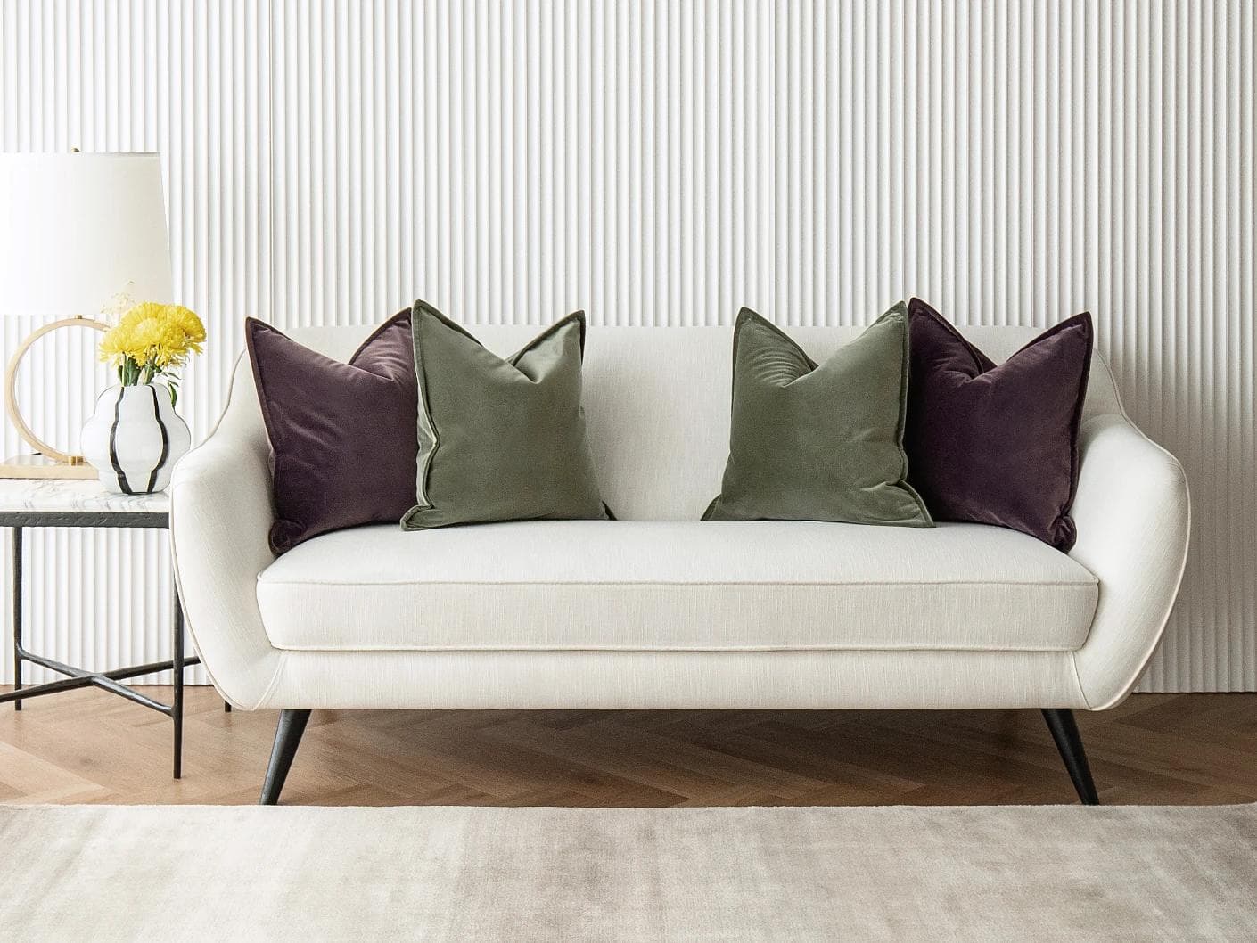 Fiala Bundle cushion, shown in a lifestyle front view as image 2