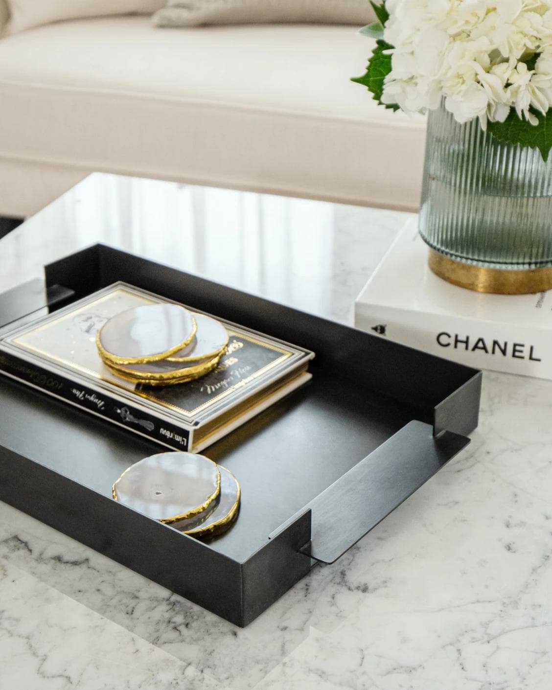 Frank Bandiagara trays in grey, shown in a product right view as image 6