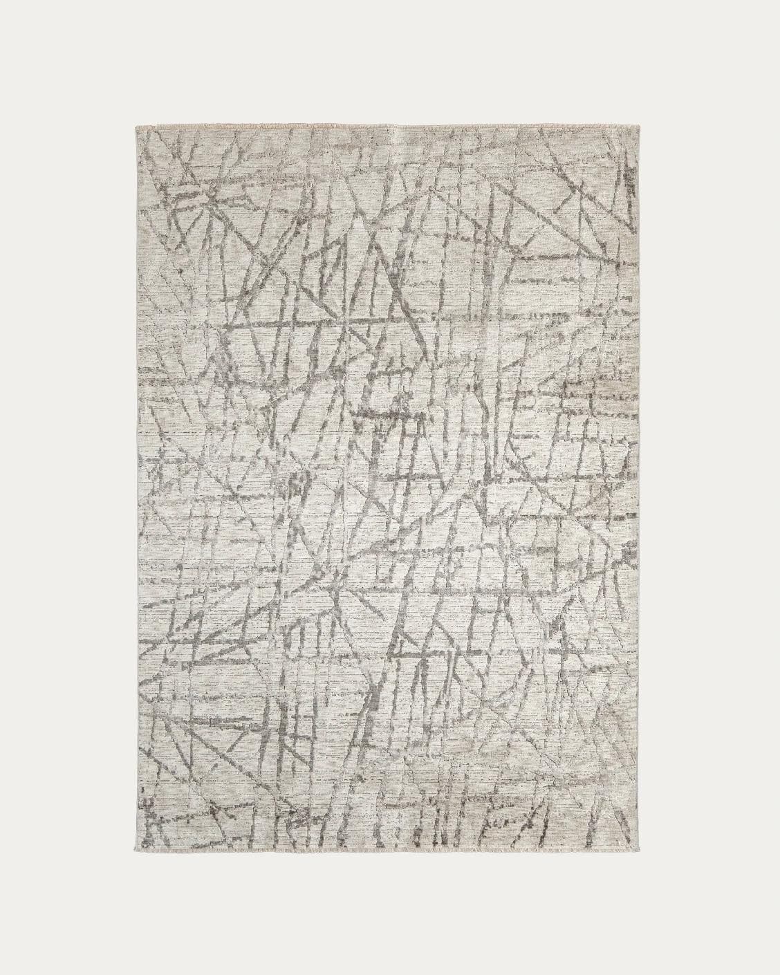Freida Ashley carpets in grey and beige, shown in a product top view as image 1