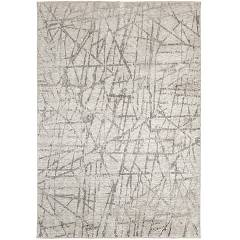 Freida Ashley carpets in grey and beige, shown in a product top view as image 1