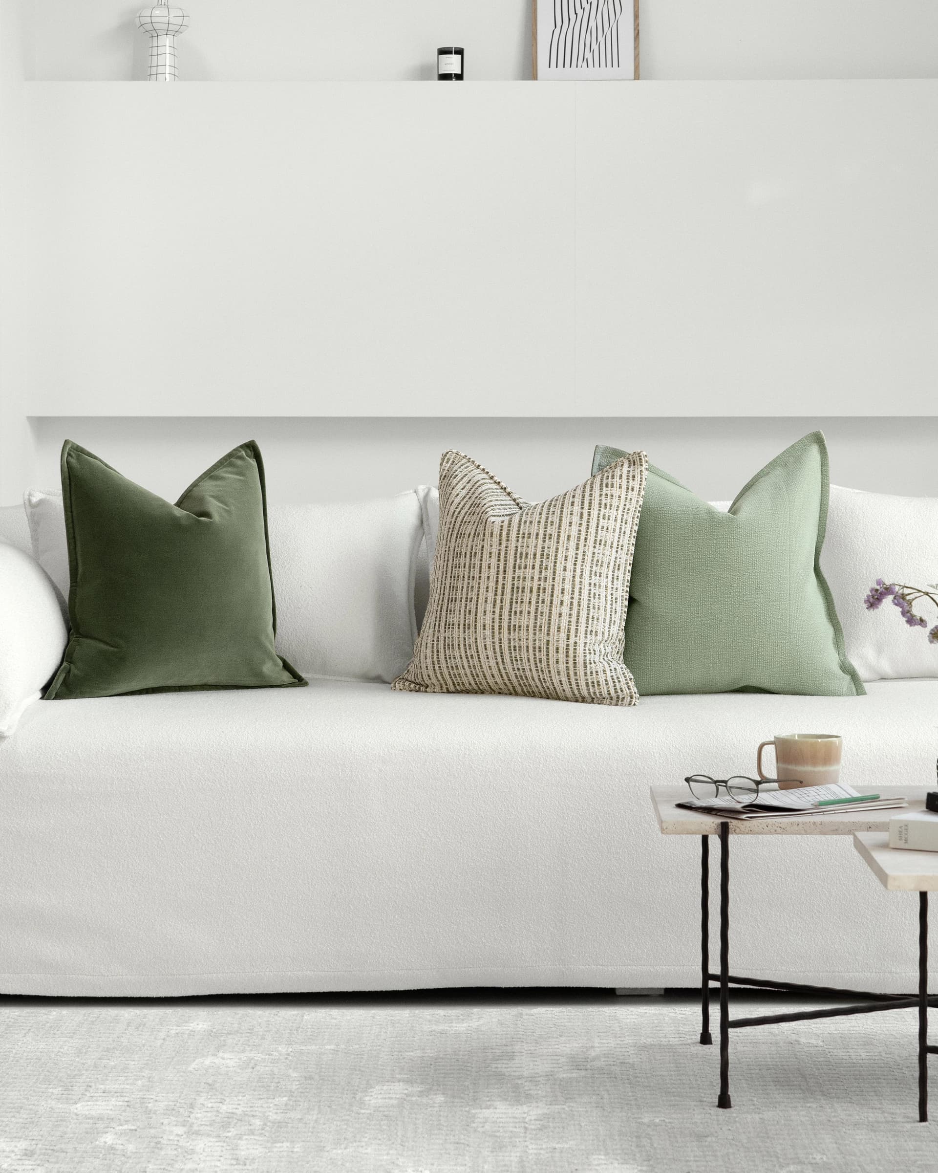Gesty Bundle cushion, shown in a lifestyle front view as image 6