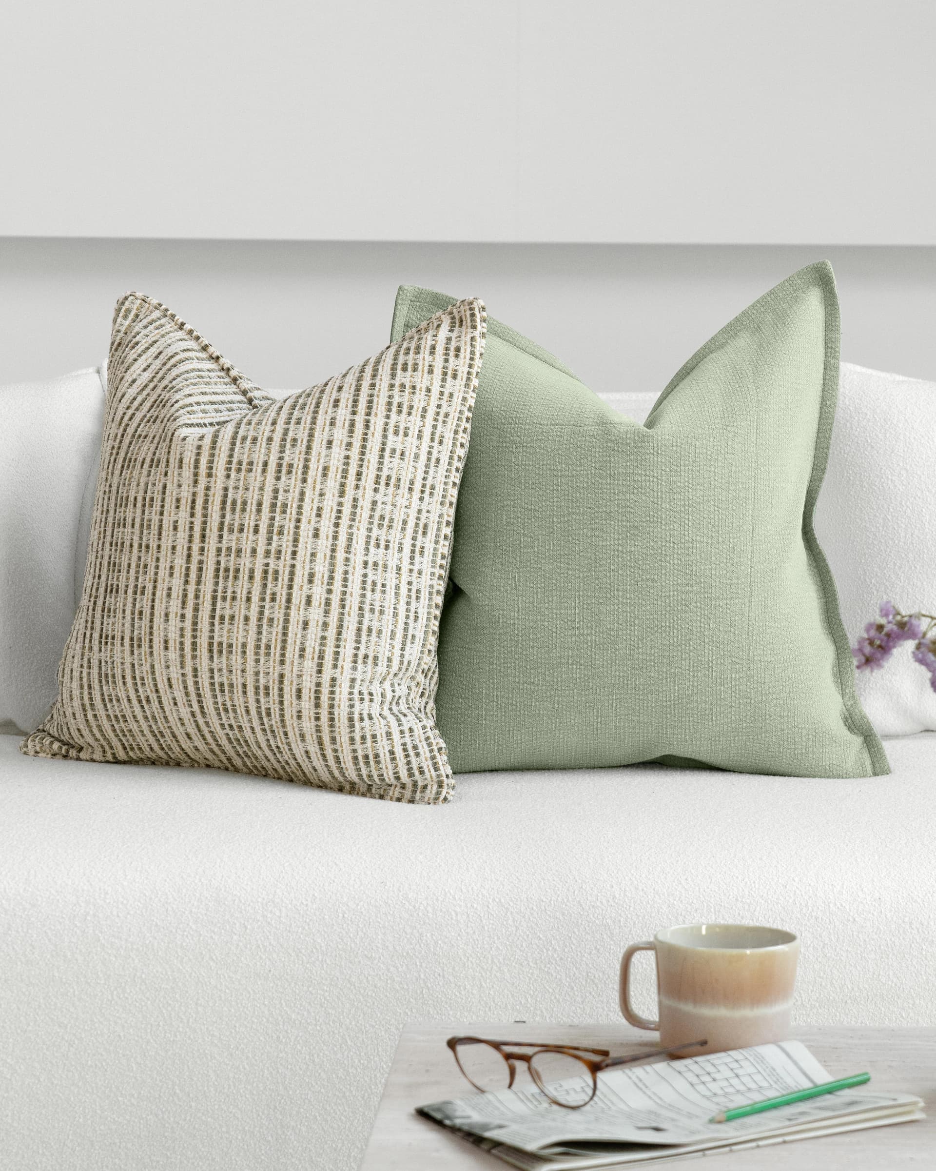 Gesty Bundle cushion, shown in a lifestyle front view as image 7