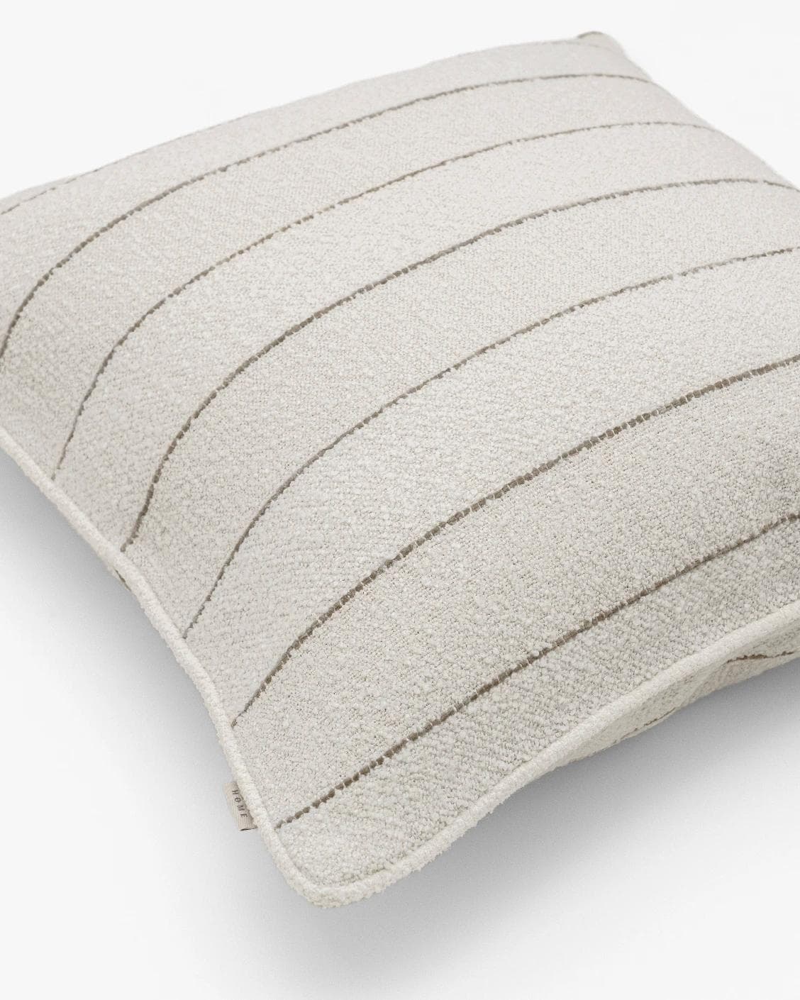 Gia Laurent cushion in ivory, shown in a product top view as image 8