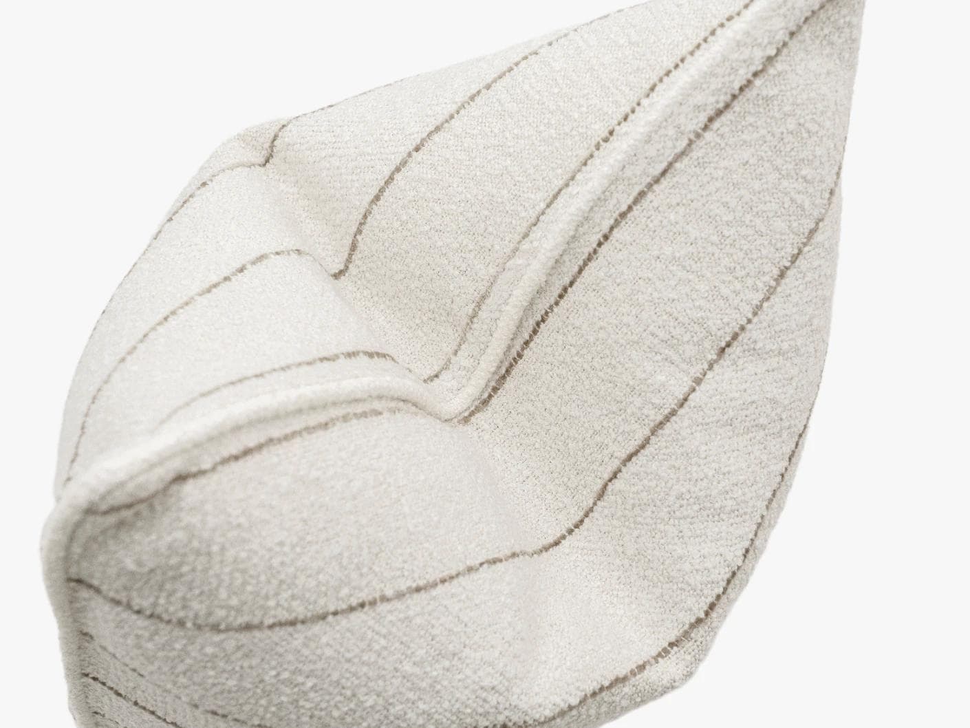 Gia Laurent cushion in ivory, shown in a product top view as image 9