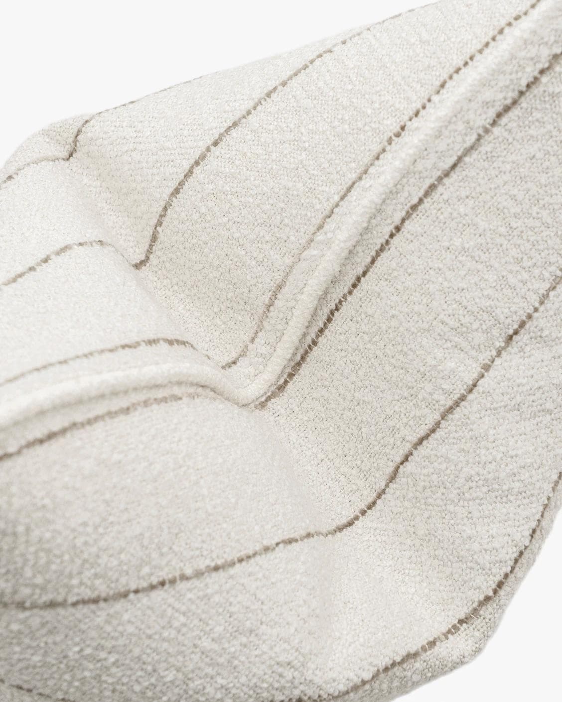 Gia Laurent cushion in ivory, shown in a product top view as image 9