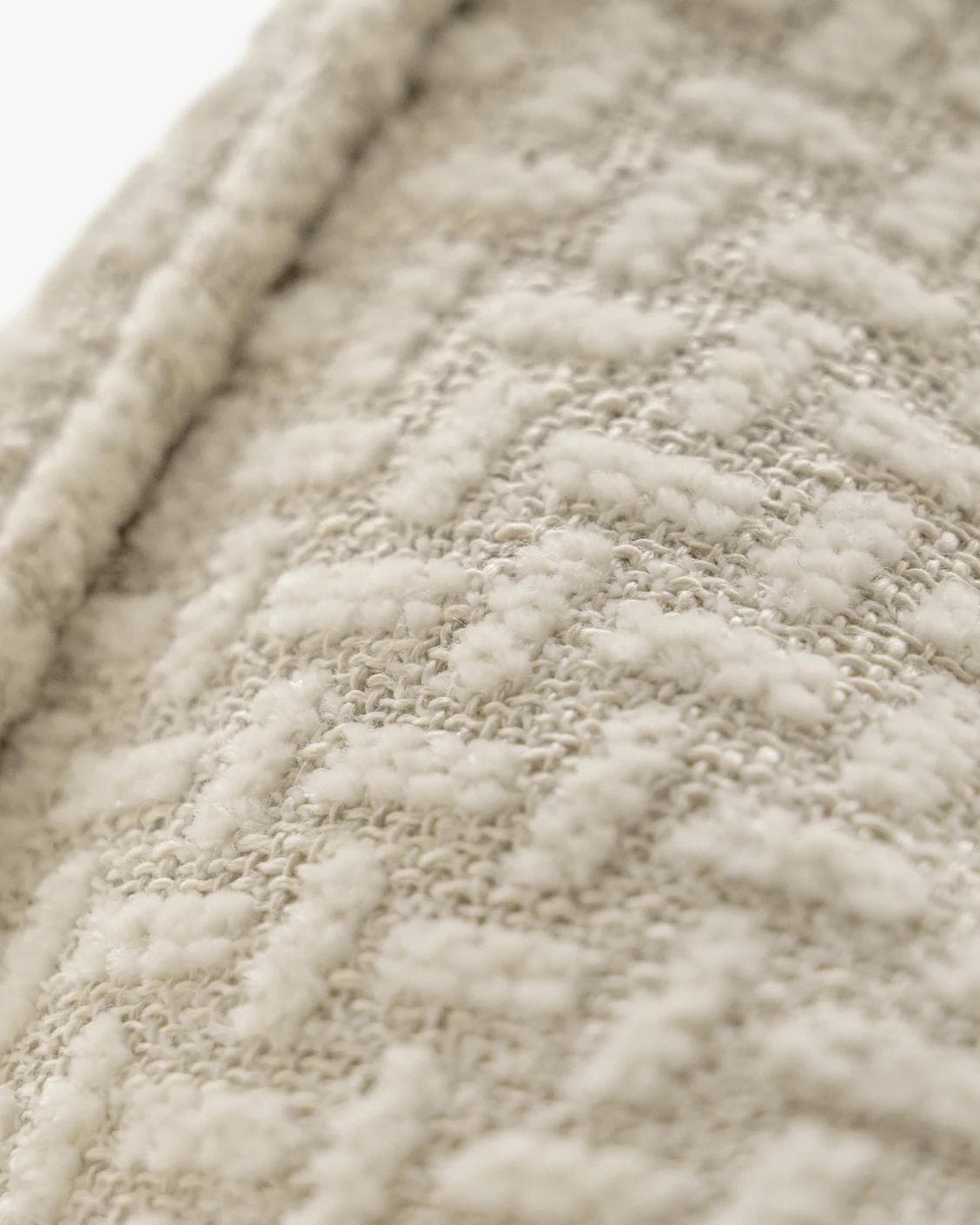Gigi Laurent cushion in ivory, shown in a product close-up as image 7