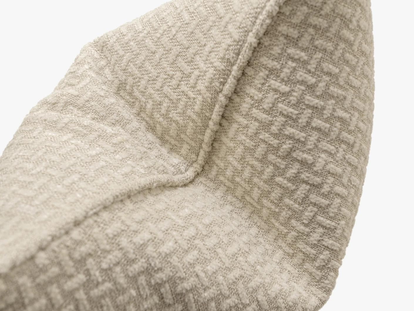 Gigi Laurent cushion in ivory, shown in a product top view as image 9