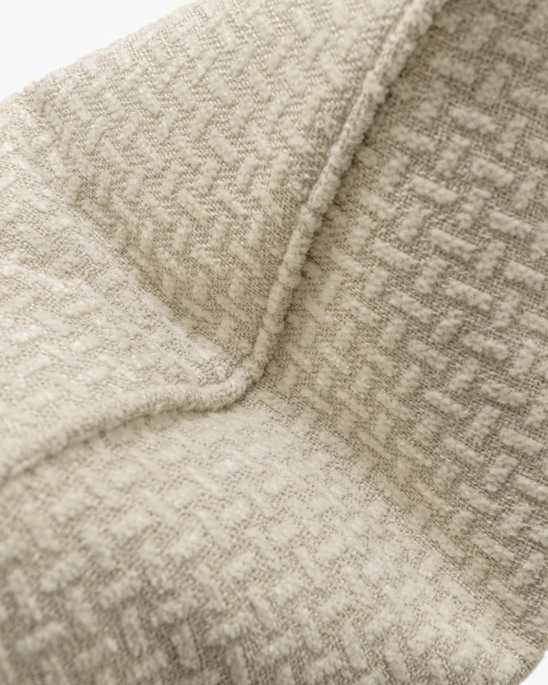 Gigi Laurent cushion in ivory, shown in a product top view as image 9