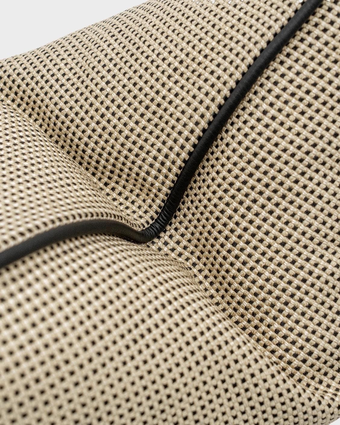 Ginny Laurent cushion in cream, shown in a product top view as image 9