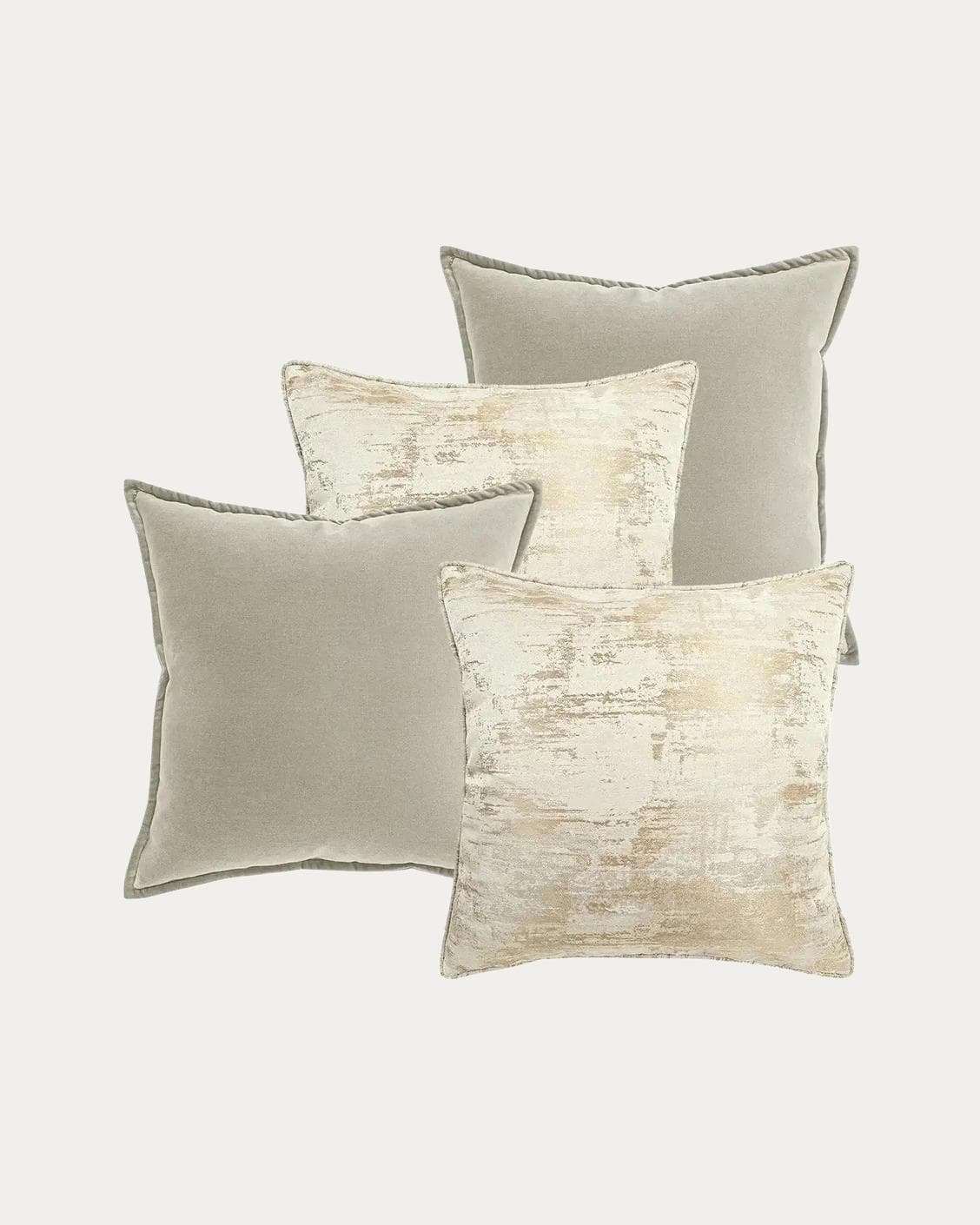 Goldea Bundle bundle - indoor in grey, yellow and silver, shown in a product front view as image 1