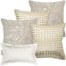Hadley Bundle bundle - indoor in beige, silver, white and gold, shown in a product front view as image 1