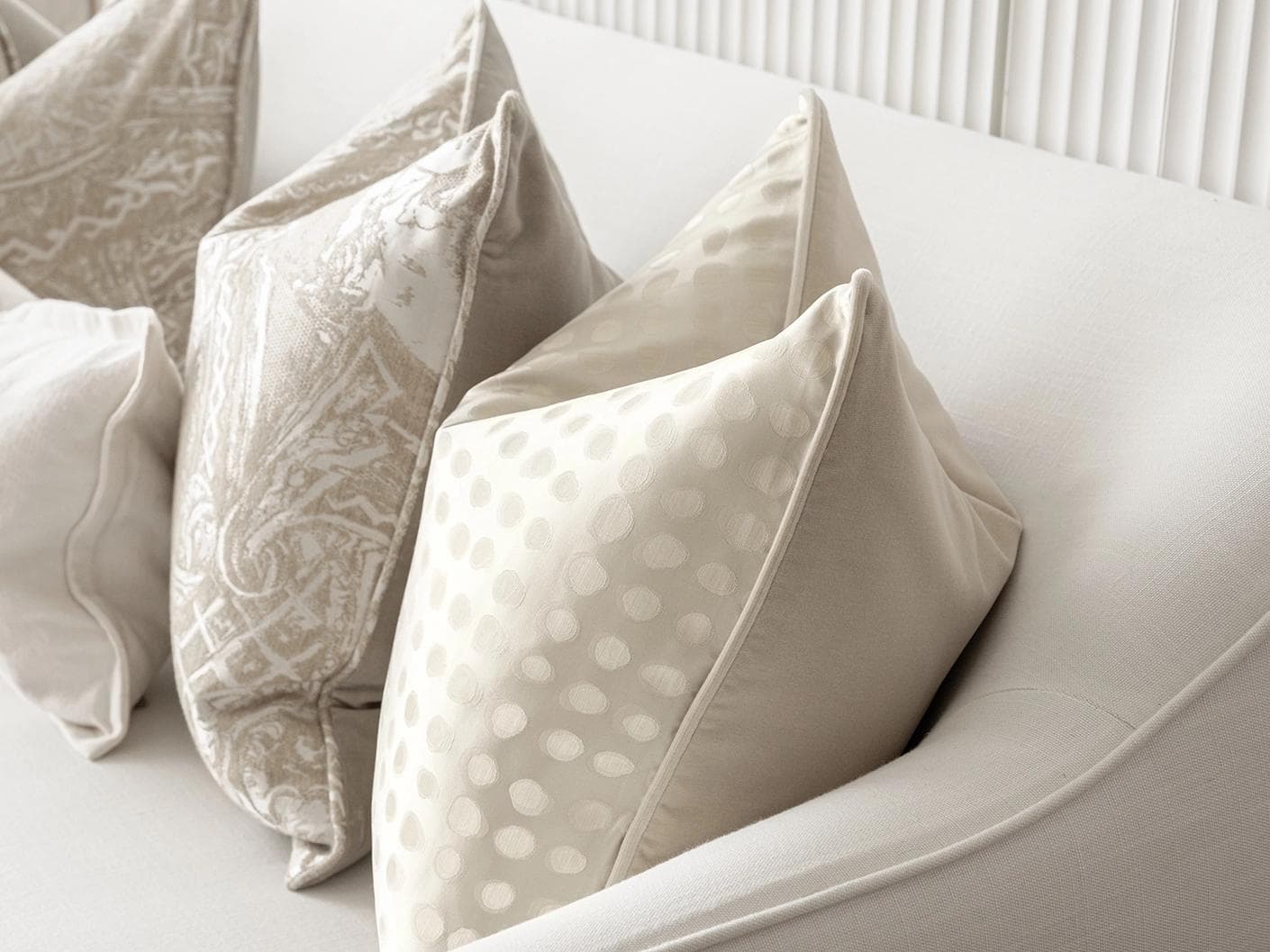 Hadley Bundle cushion, shown in a product right view as image 6