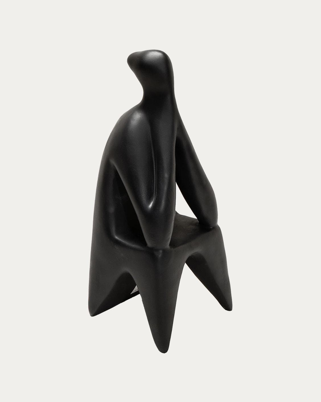 Hakim Arneson statues and sculptures in black, shown in a product front view as image 1