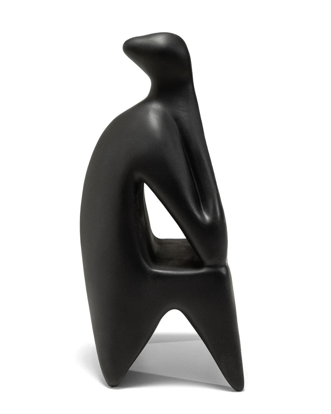 Hakim Arneson statues and sculptures in black, shown in a product front view as image 7